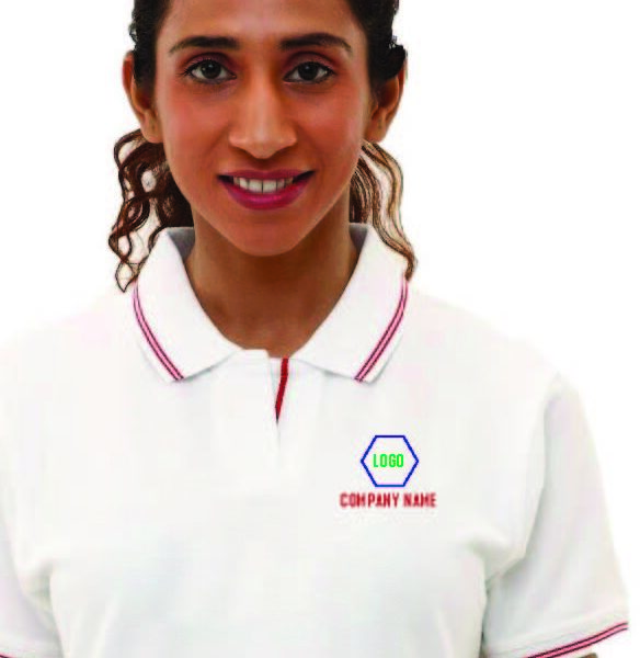 Ruffty Female Premium 100% Cotton Polo Tshirt